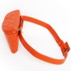 Sacoche de ceinture CHANEL en cuir orange