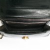 Sac HERMES vintage en crocodile porosus noir