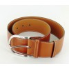 ceinture HERMES en veau barénia naturel