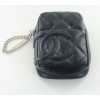 petite bourse CHANEL matelassée noire