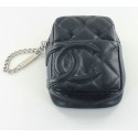 Petite bourse CHANEL matelassée noire