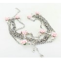 CHRISTIAN DIOR shiny and pink necklace