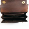 Sac piano HERMES en crocodile marron