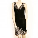 Black and white CHANEL gown size 42