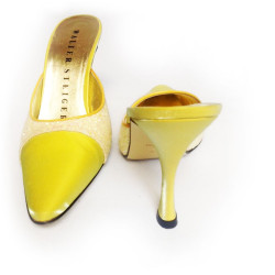 Escarpins jaunes WALTER STEIGER Taille 37,5