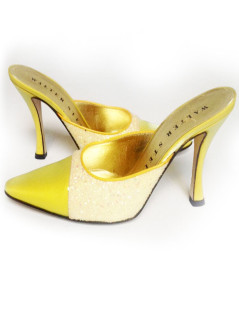 Escarpins jaunes WALTER STEIGER Taille 37,5