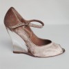 Sandales hautes VALENTINO T38 vieux rose