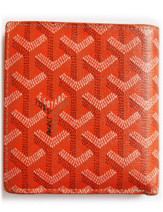 Portefeuille modèle 'Saint Florentin' GOYARD orange