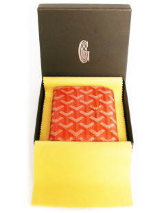 Portefeuille modèle 'Saint Florentin' GOYARD orange