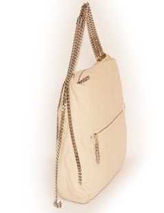 Sac en cuir beige CHRISTIAN LOUBOUTIN 