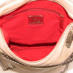 Sac en cuir beige CHRISTIAN LOUBOUTIN 