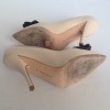 Escarpins RUPERT SANDERSON T39 cuir beige