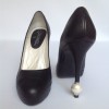 Escarpins CHANEL T 40,5 en cuir noir