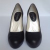 Escarpins CHANEL T 40,5 en cuir noir