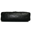 Sac CHANEL Maxi Jumbo cuir d'agneau lisse noir