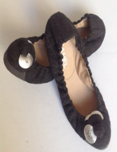 Ballerines CHANEL bicolore T37