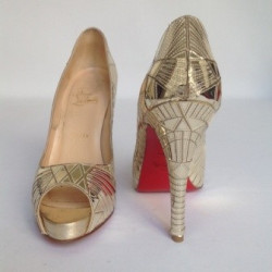 Escarpins miroir CHRISTIAN LOUBOUTIN T38