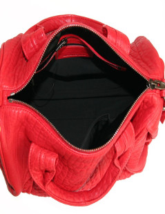 Sac ALEXANDER WANG taurillon rouge