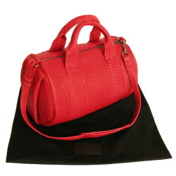 Sac ALEXANDER WANG taurillon rouge