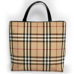 Sac tartan toile enduite BURBERRY