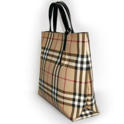 Sac tartan toile enduite BURBERRY