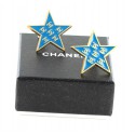 Clips CHANEL, blue stars