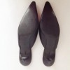 Mules CHANEL T 39.5 noires