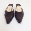 Mules CHANEL T 39.5 noires