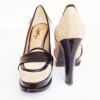 Escarpins plateforme Yves Saint Laurent " jeanne 90 Mocassin "