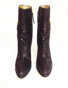 Boots ROBERTO CAVALLI T 40 noires