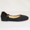 ballerines HERMES t 40 noires en toile 