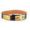 Ceinture médor HERMES noir