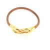 Bracelet HERMES jumbo doré