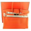 Birkin HERMES B35 orange epsom doré