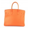 Birkin HERMES B35 orange epsom doré