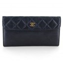 Navy Blue CHANEL wallet