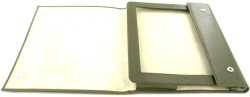 IPad case YVES SAINT LAURENT khaki leather