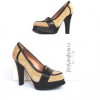 Yves Saint Laurent "jeanne 90 moccasin" platform pumps