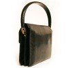 Sac HERMES noir en Lézard niloticus Vintage