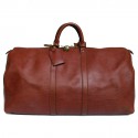 Keepall 55 epi LOUIS VUITTON leather bag