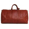 Brown LOUIS VUITTON epi leather keepall bag