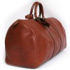 Brown LOUIS VUITTON epi leather keepall bag