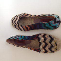 Espadrilles MISSONI T37 en tissu