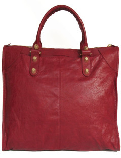 Sac de weekend BALANCIAGA rouge