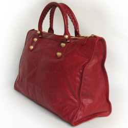 Sac de weekend BALANCIAGA rouge