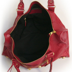 Sac de weekend BALANCIAGA rouge