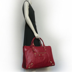 Sac de weekend BALANCIAGA rouge