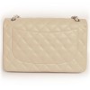 Sac Jumbo CHANEL cuir caviar beige