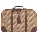 Valise DIOR en toile monogram vintage