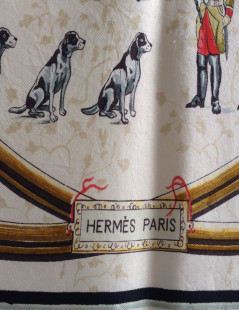 Carré "Sonneurs de trompes" HERMÈS